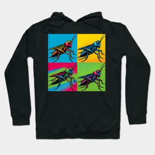 Pop Cricket Art - Cool Insect Hoodie